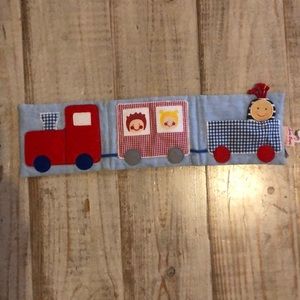 Kathy Kruse Baby Fabric train